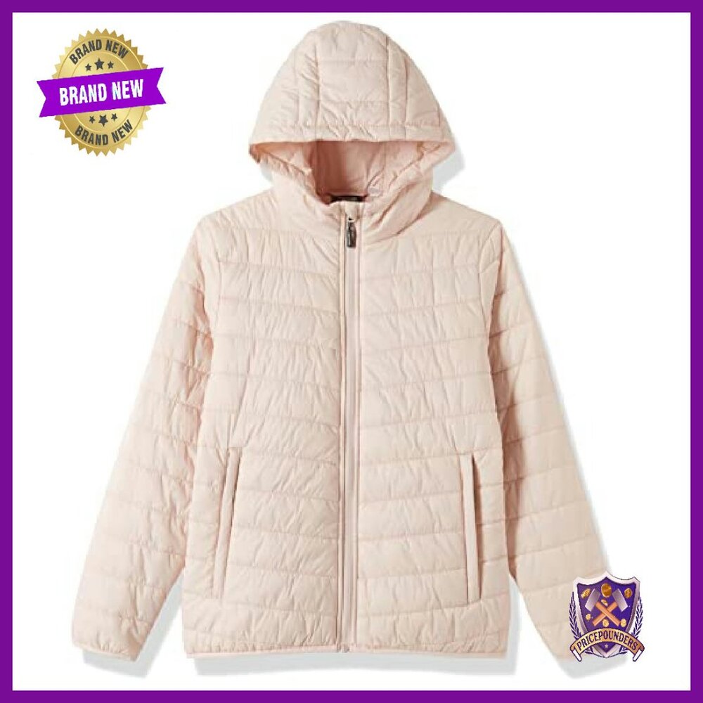 Packable Lightweight Puffer Jacket with Hood, Ful… - image 8